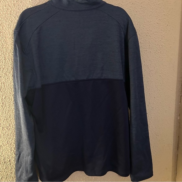 Callaway Mens 1/4 Zip Thermal Performance Pullover Peacoat Heather Size Xl - Picture 7 of 10